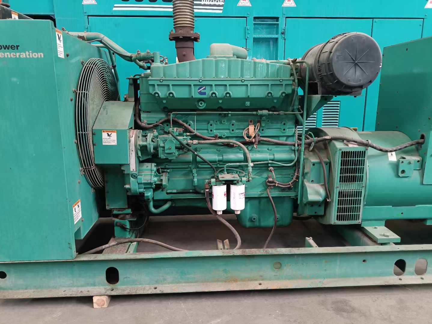 石门过载会对 600kW 柴油发电机组造成哪些损害?